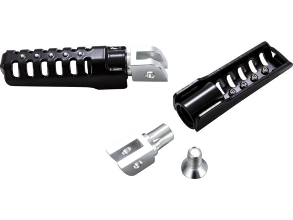 Razorback Footpegs Gloss Black, Powder Coated — изображение 2