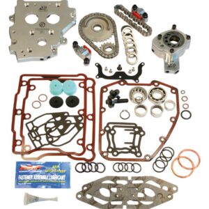 OE+ Hydraulic Cam Chain Tensioner Conversion Kit for OEM Splined Chain Drive Cams Hydraulic Cam Chain Tensioner Conversion Kit