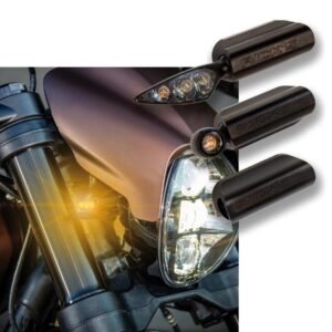 Front Turn Signal Mount for FXDR Flat Black
