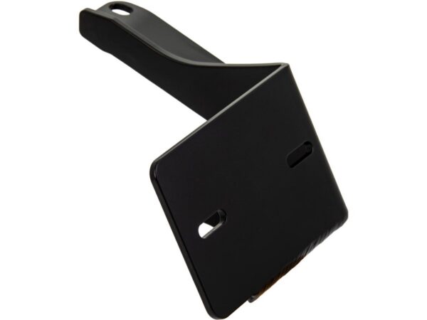 FXDR Stainless Steel License Plate Side Mount Kit German Size, Short Flat Black Satin — изображение 4