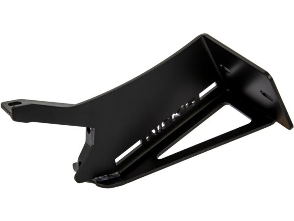 FXDR Stainless Steel License Plate Side Mount Kit German Size, Long Flat Black Satin — изображение 5
