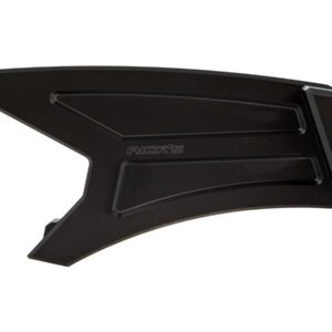 FXDR Aluminium License Plate Side Mount Bracket Long Flat Black Satin