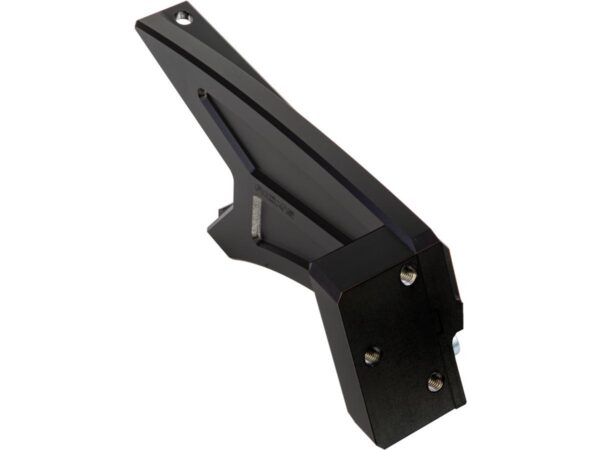 FXDR Aluminium License Plate Side Mount Bracket Long Flat Black Satin — изображение 2