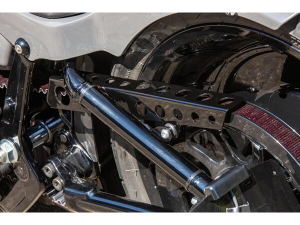 Hole Belt Guard for Softail Gloss Black Gloss — изображение 3