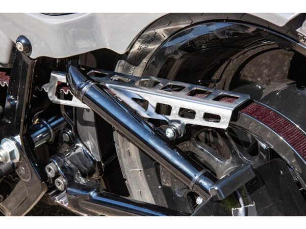 Square Belt Guard for Softail Polished — изображение 3
