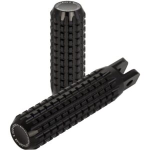 AK4.7 Foot Pegs for Softail 18-up Rider Black, Anodized