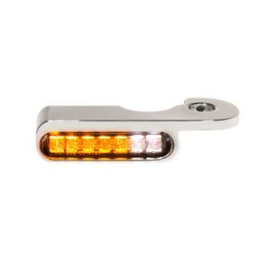 OEM Hand Control LED Turn Signal/Position Lights Chrome Smoke LED
