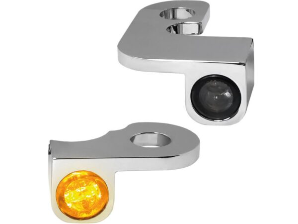 NANO Series LED Turn Signals Chrome Smoke LED — изображение 2