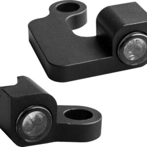 NANO Series LED Turn Signals/Position Light Black Anodized Smoke LED