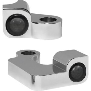 NANO Series LED Turn Signals Chrome Smoke LED