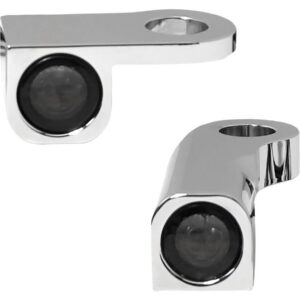 NANO Series LED Turn Signals Chrome Smoke LED