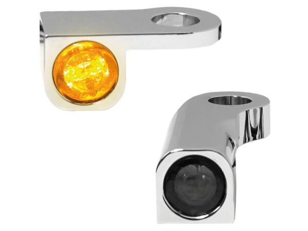 NANO Series LED Turn Signals Chrome Smoke LED — изображение 2