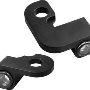 NANO Series LED Turn Signals/Position Light Black Anodized Smoke LED