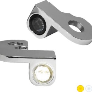 NANO Series LED Turn Signals/Position Light Chrome Smoke LED