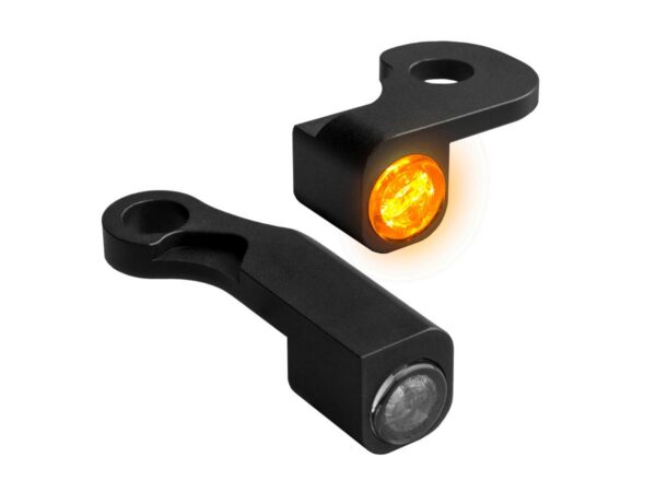 NANO Series LED Turn Signals Black Anodized Smoke LED — изображение 2