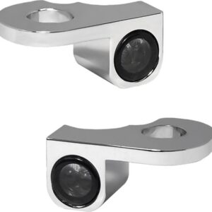 NANO Series LED Turn Signals Chrome Smoke LED