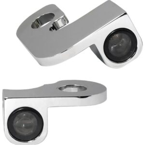 NANO Series LED Turn Signals Chrome Smoke LED