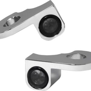 NANO Series LED Turn Signals Chrome Smoke LED