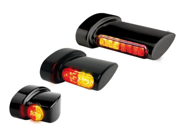 NANO Series Winglet LED Turn Signals Black Smoke LED — изображение 4