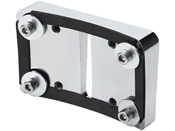 Mid-Mount License Plate Adapter Chrome — изображение 2