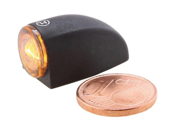 Proton Three LED Turn Signal/Position Light LED, Tinted Lens, Black Metal Housing Black Smoke LED — изображение 2
