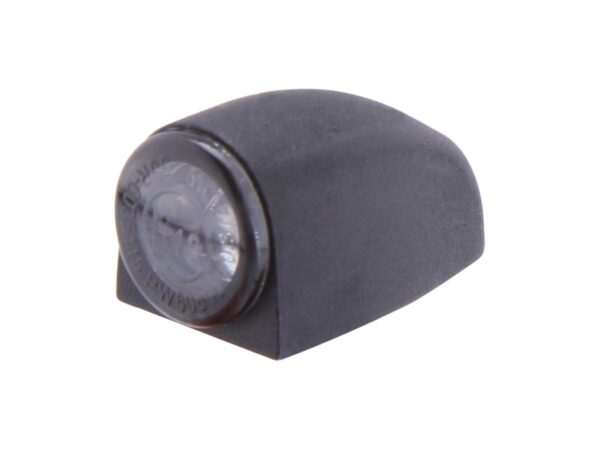 Proton Three LED Turn Signal/Taillight/Brake Light LED, Tinted Lens, Black Metal Housing Black Smoke LED