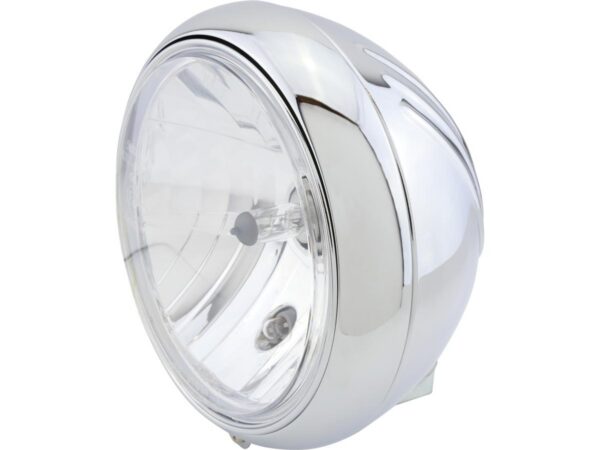 Yuma 1 7" Headlight Chrome H4