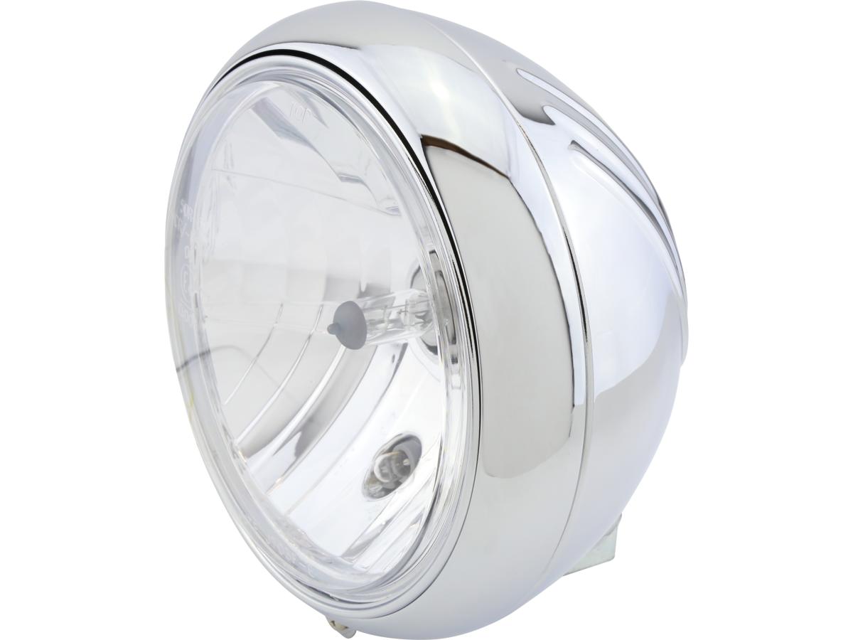 Yuma 1 7" Headlight Chrome H4