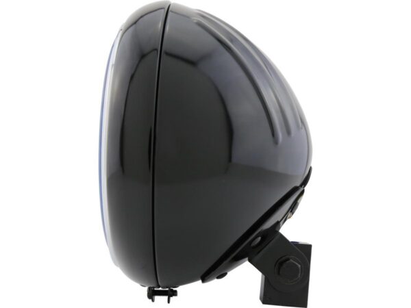 Yuma 1 7" Headlight Black Powder Coated H4 — изображение 2