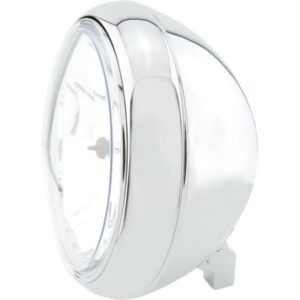 Yuma 2 7" Headlight Chrome H4
