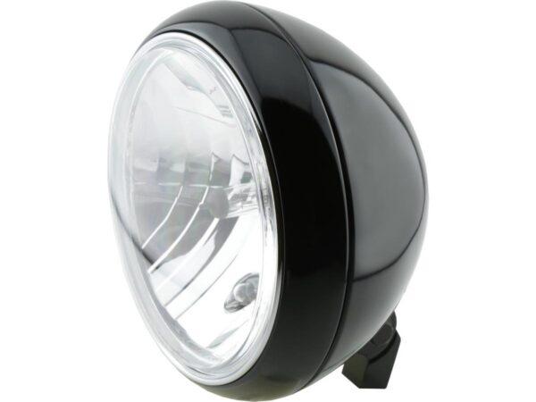 Yuma 2 7" Headlight Black Powder Coated H4
