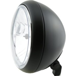 Yuma 2 7" Headlight Matte Black Powder Coated H4