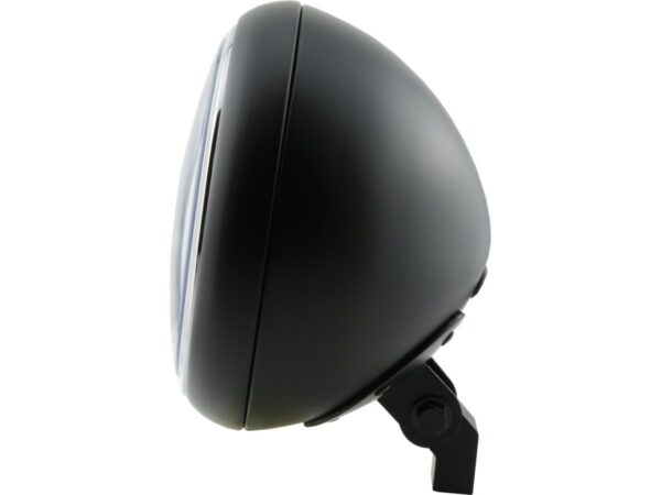 Yuma 2 7" Headlight Matte Black Powder Coated H4 — изображение 2