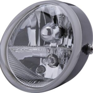 Oval Headlight Black H9