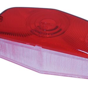 Taillight Lucas Style Replacement Glass Red
