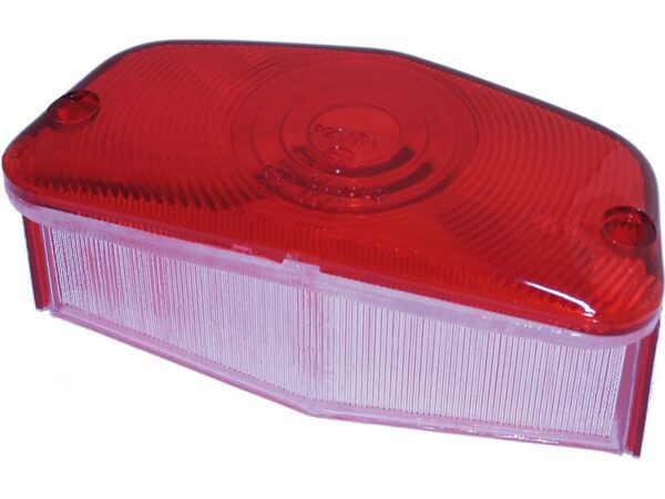 Taillight Lucas Style Replacement Glass Red