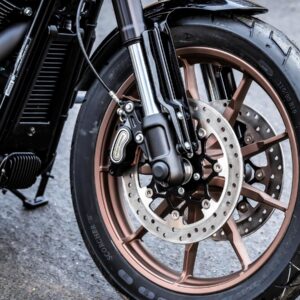 Front Axle Cover Set Black Powder Coated