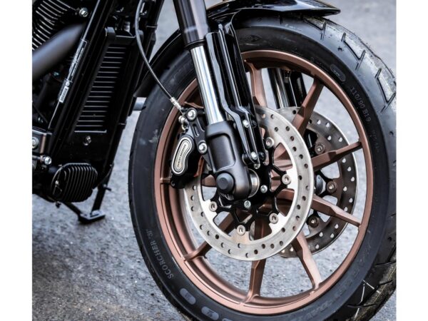 Front Axle Cover Set Black Powder Coated