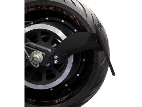 Long Side Mount License Plate Bracket Black Satin — изображение 2