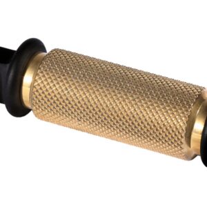 Foot Peg Brass Black Design