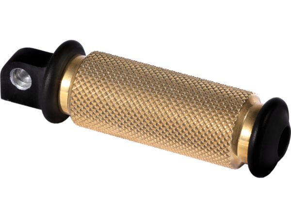 Foot Peg Brass Black Design