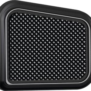 Brake Pedal Pad Satin Design Black Cut
