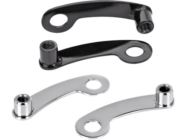 Rear Turn Signal Bracket for V-Rod Black Powder Coated