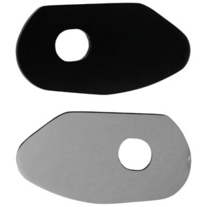 Rear Turn Signal Adapter for Breakout For M8 Thread Turn Signals Black Powder Coated