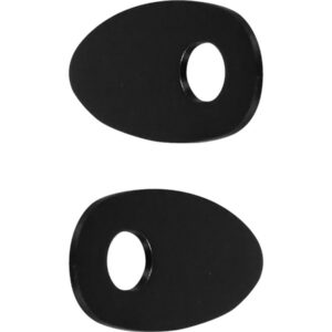 Rear Turn Signal Adapter for Fat Bob For M5 Thread Turn Signals Matte Black Powder Coated