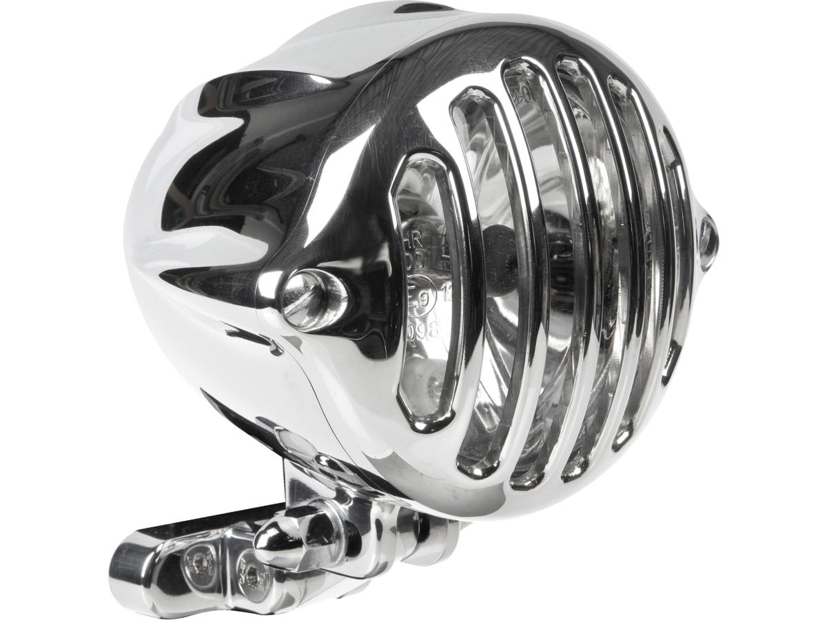 Alcatraz 4" Headlight Aluminium Polished H4