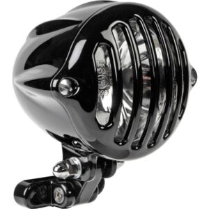 Alcatraz 4" Headlight Matte Black Powder Coated H4