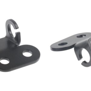 Front Turn Signal Bracket Black Powder Coated
