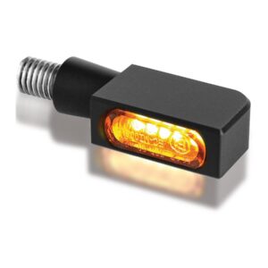 Blokk-Line Micro LED Turn Signals Black Anodized Smoke LED