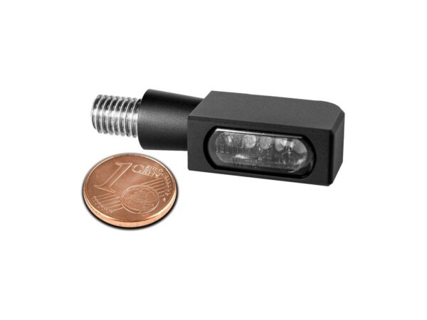 Blokk-Line Micro LED Turn Signal/Taillight/Brake Light Black Anodized Smoke LED